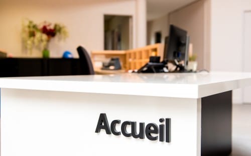 Hall accueil entreprise